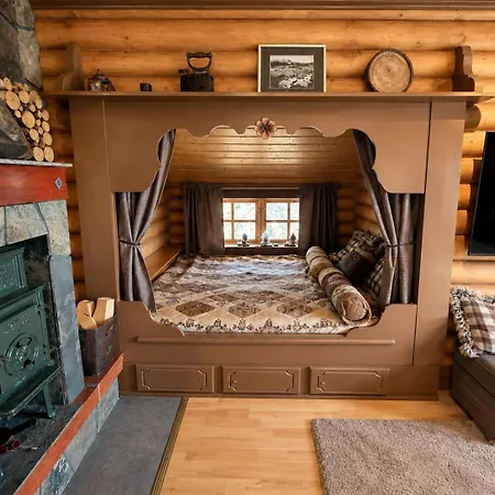 Family Cabin With Sauna In Eggedal בית נופש *