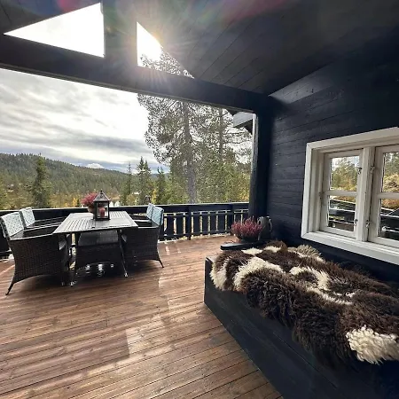 Family Cabin With Sauna In Eggedal בית נופש *