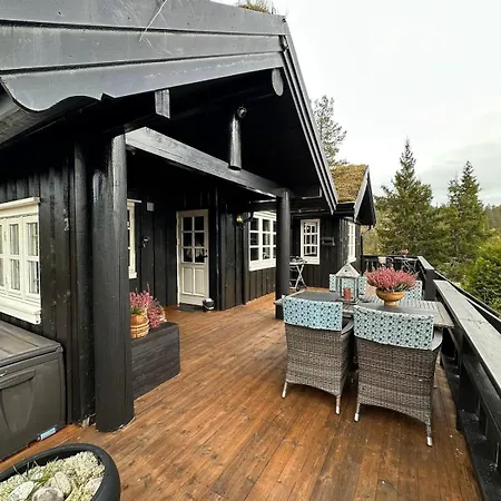 בית נופש Family Cabin With Sauna In Eggedal